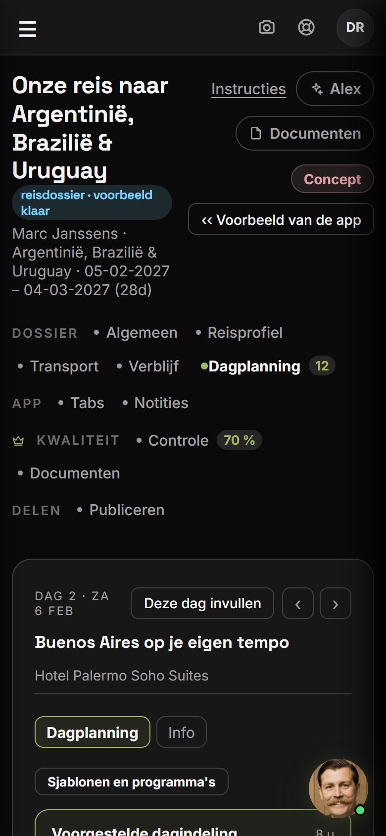 Gsm · dagplanning